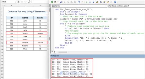 vba for loop|vba for loop continue.